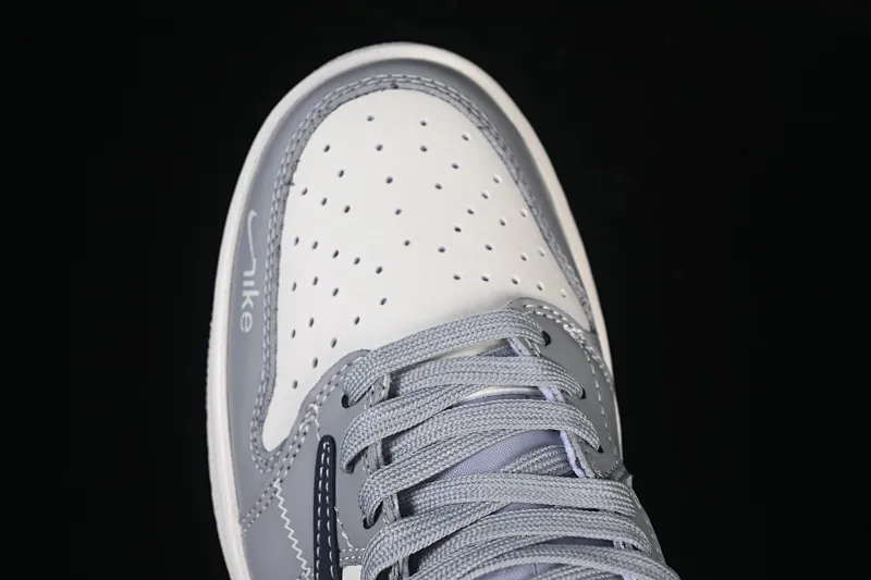 All categories Air Jordan Jordan series basketball shoes Air Jordan 1 Low High-end customized low-top sneakers Travis Scott x Fragment Design x Air Jordan 1 Low OG SP AJ1 Joe 1 Gucci joint smoke gray dark blue hook low-top cultural casual sneakers LD2025-023